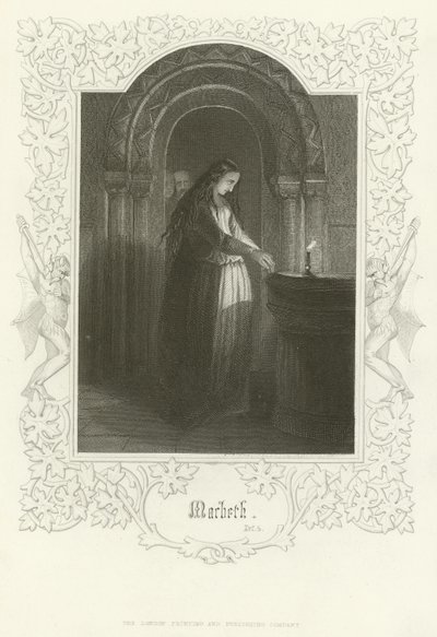 Macbeth, Acte V - Joseph Kenny Meadows